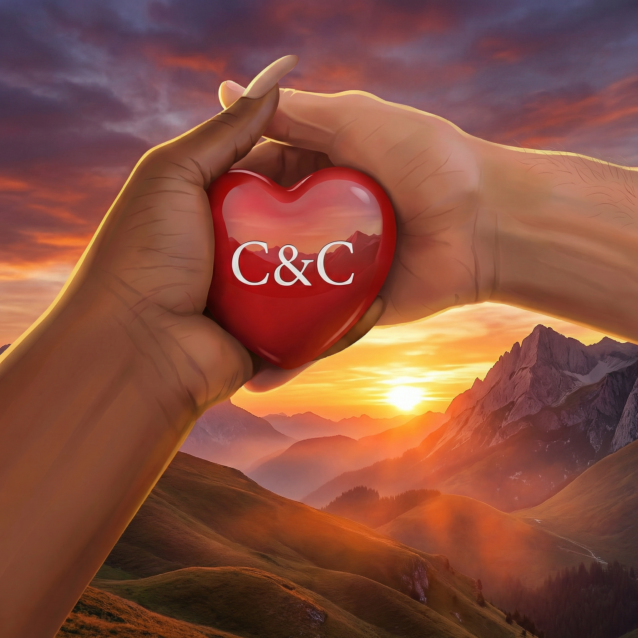 Chris & Candy Mountain Logo